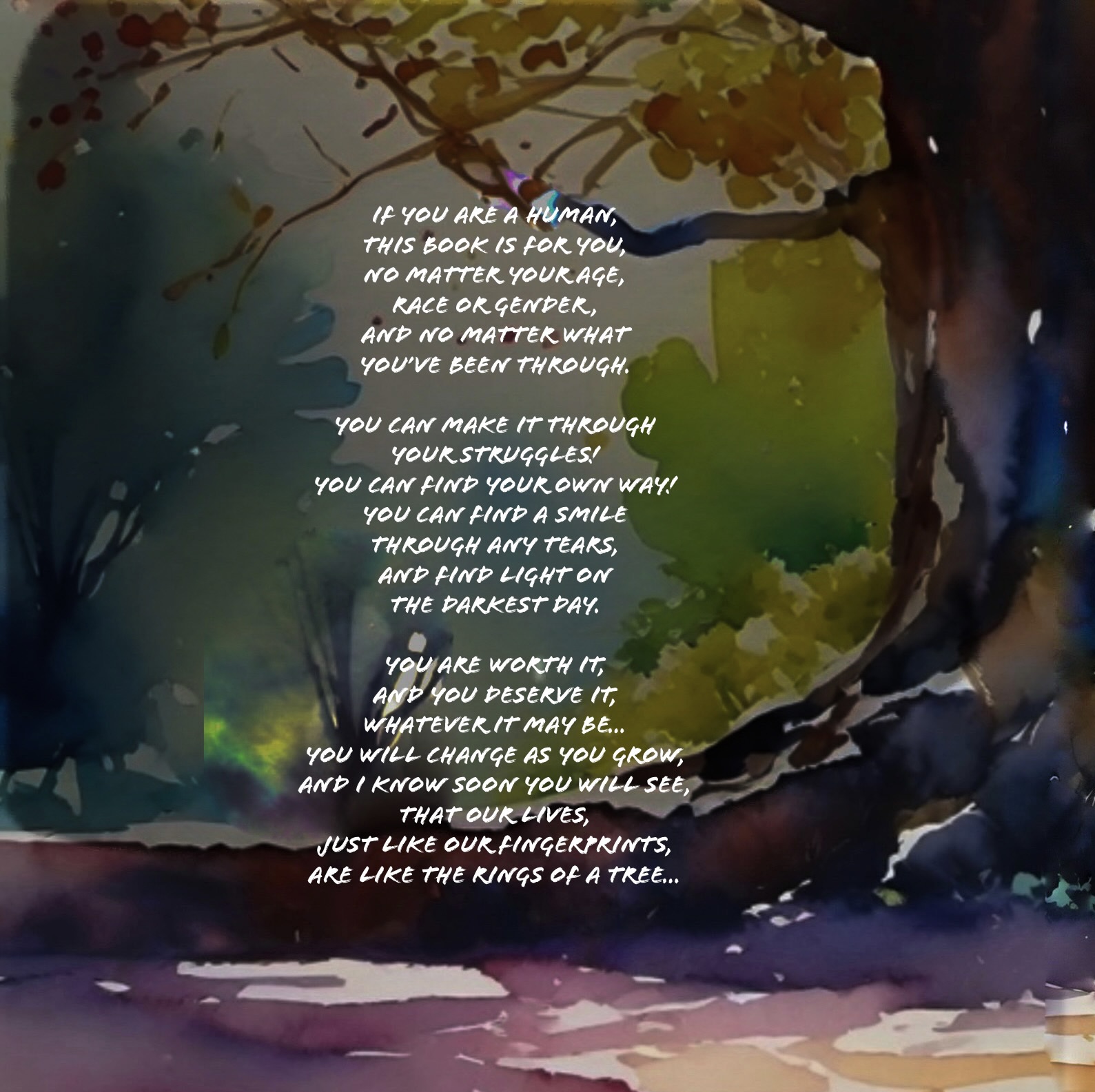 Things I Would Say To Five Year Old Me — back cover